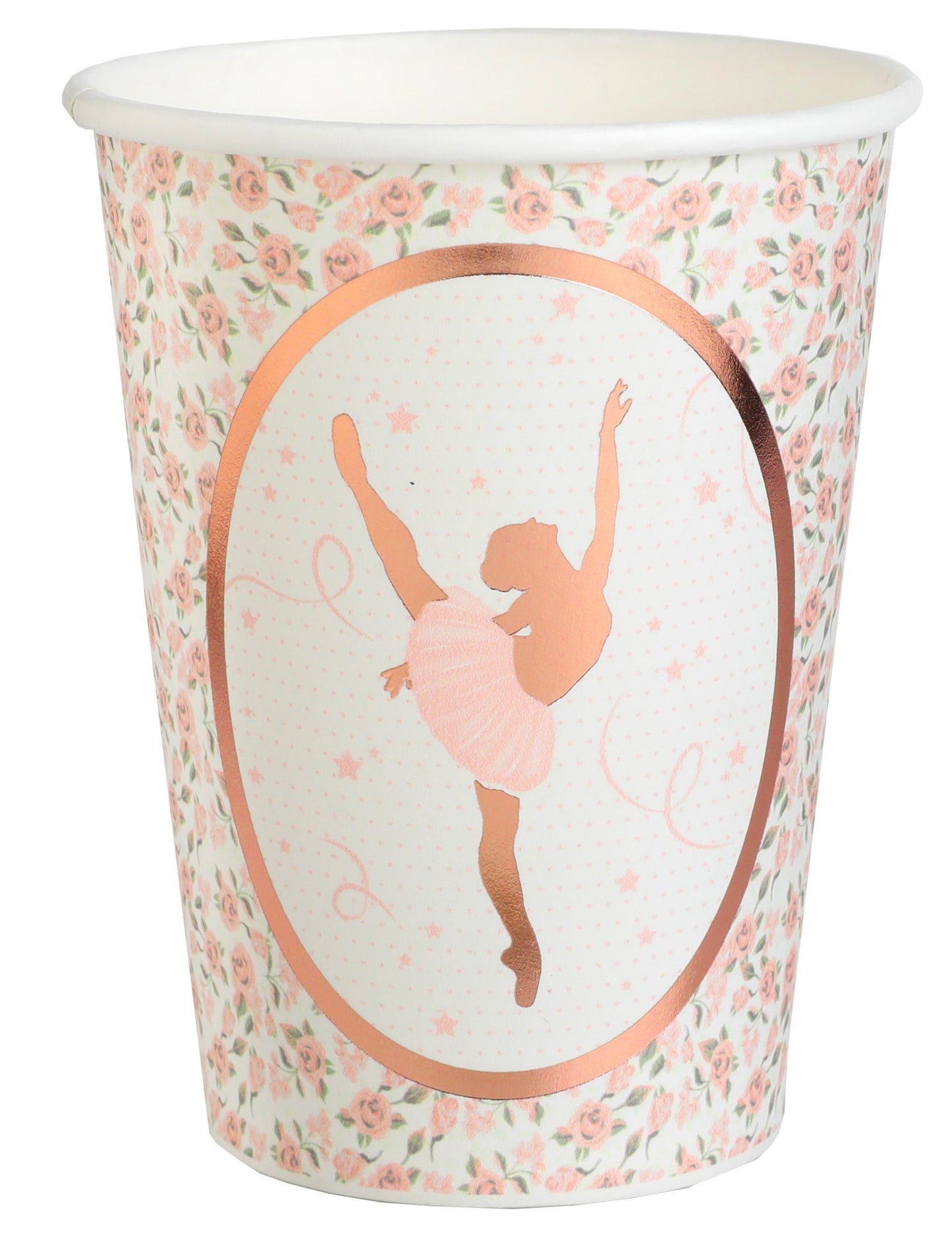 10 Carton Ballerina Cup 7,8 x 9,7 cm