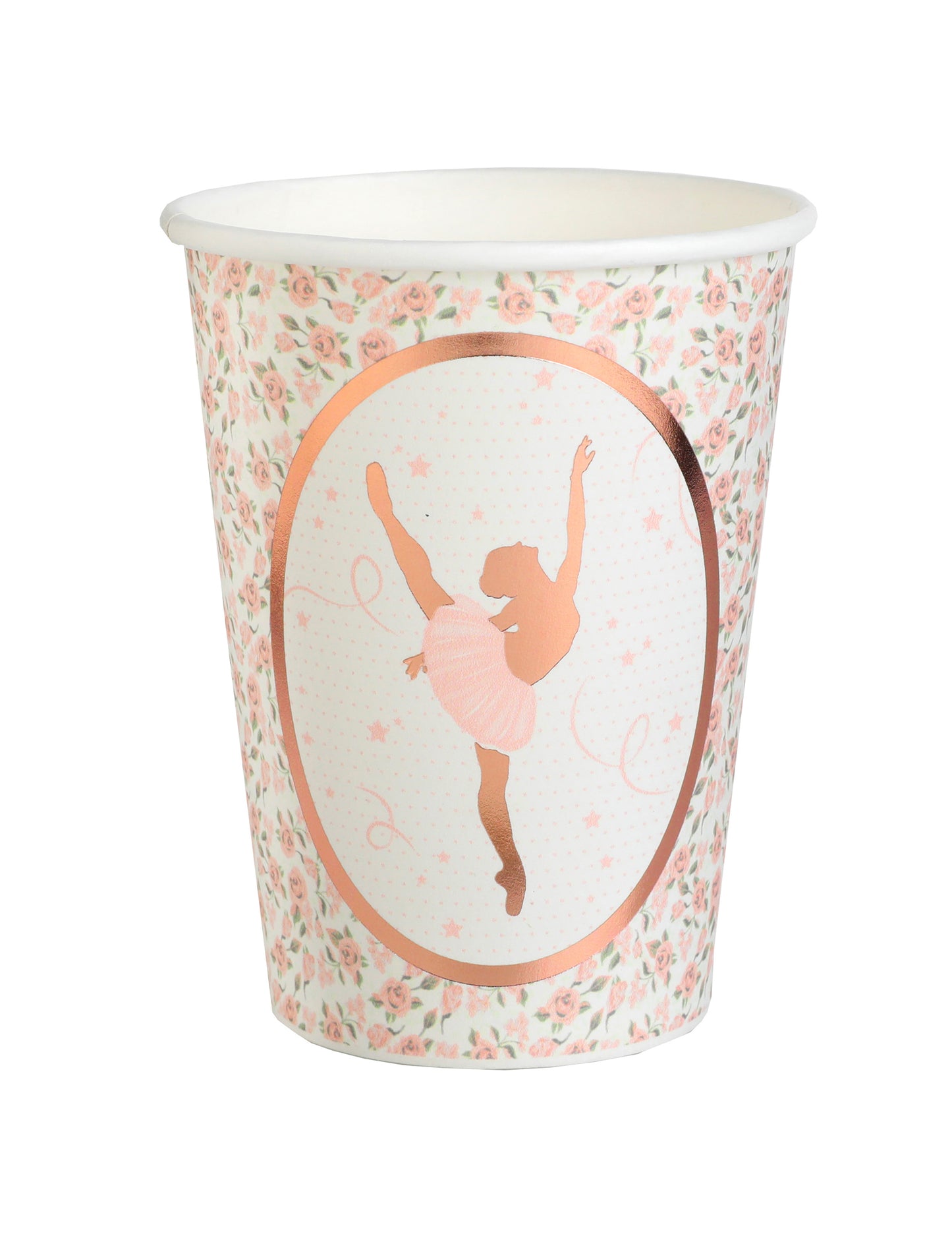 10 Carton Ballerina Cup 7,8 x 9,7 cm