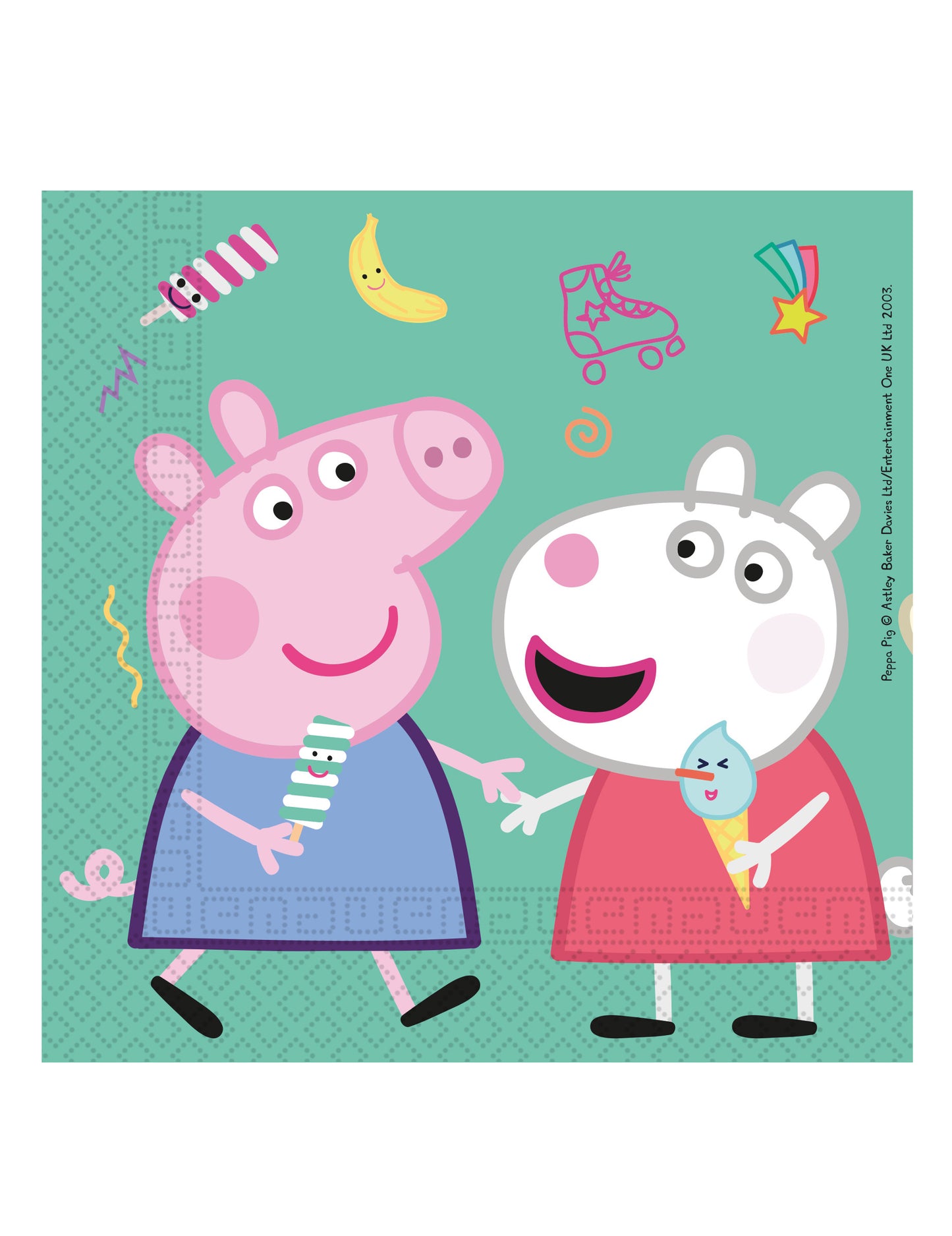 20 PEPPA PIG 33 x 33cm papirnati ručnici