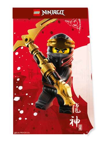 4 male blagdanske vrećice u FSC LEGO Ninjago papiru