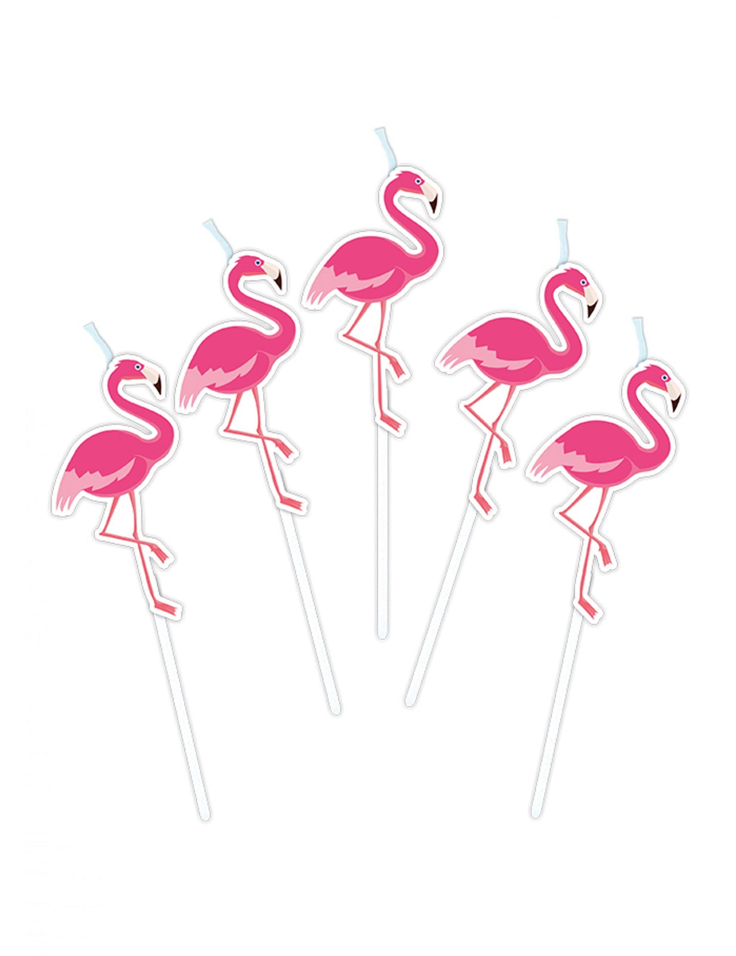 5 svijeća na flamingo party trzalicama 3 cm