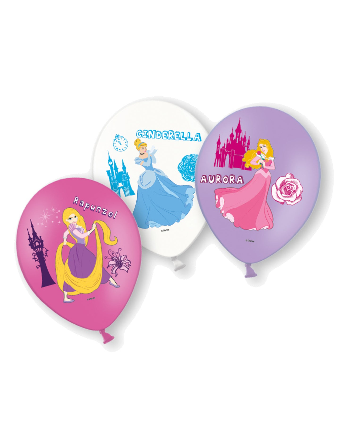 6 Disney princeza Disney baloni 28 cm