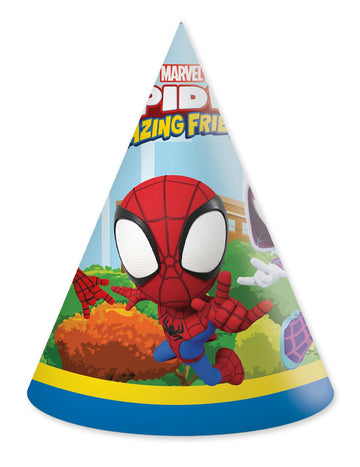 6 Spidey Party Hats i njegovi prijatelji