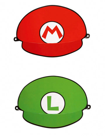 8 Super Mario Party Hats