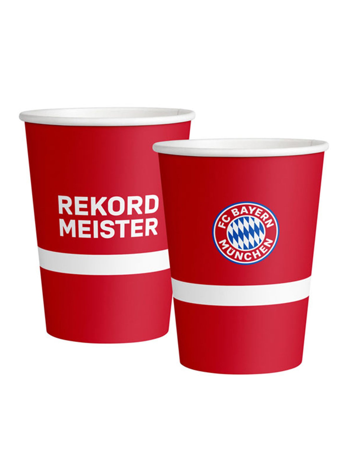 8 Kartonske čaše FC Bayern München 250 ml