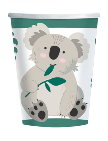 8 koala 250 ml kartonske čaše