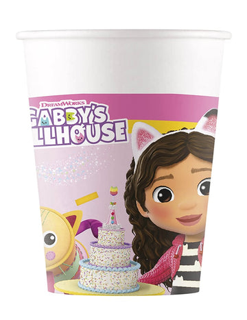 8 Gabby Cups and The Magic House 200 ml