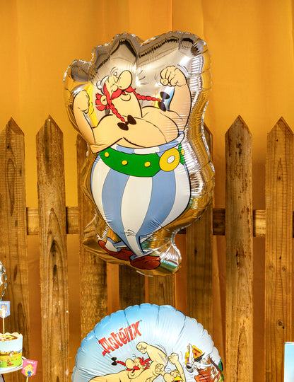 Ballon aluminium Obélix - Astérix 81 cm