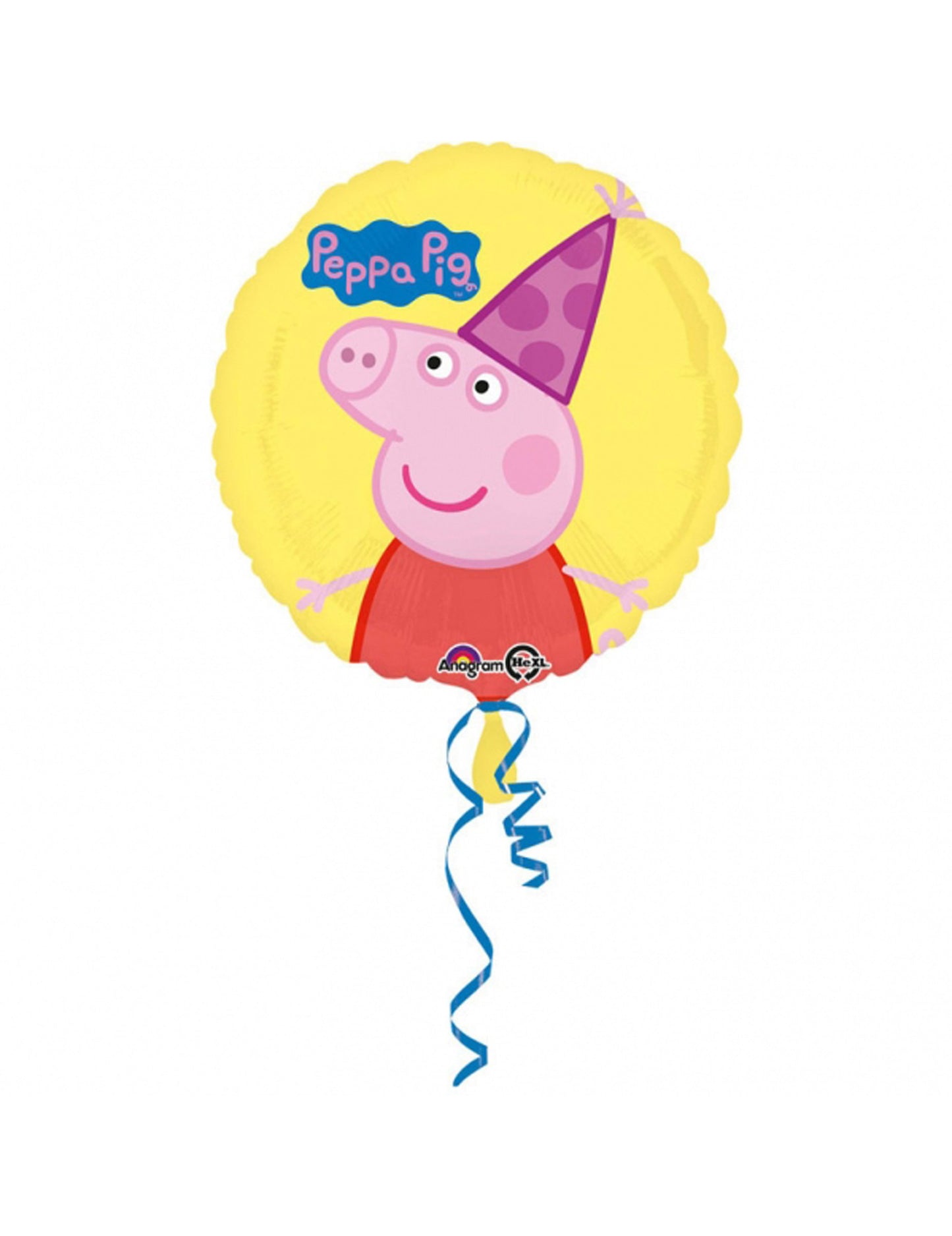 Aluminijski balon rođendan peppa svinja 43 cm