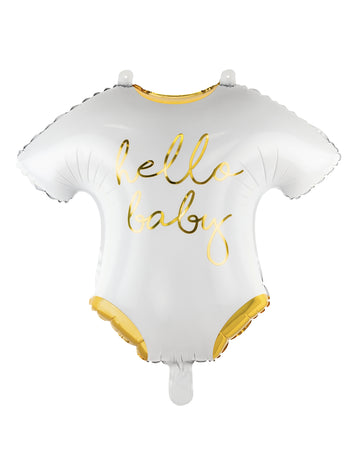 Aluminijski balonski tijelo Hello Baby 51 x 45 cm