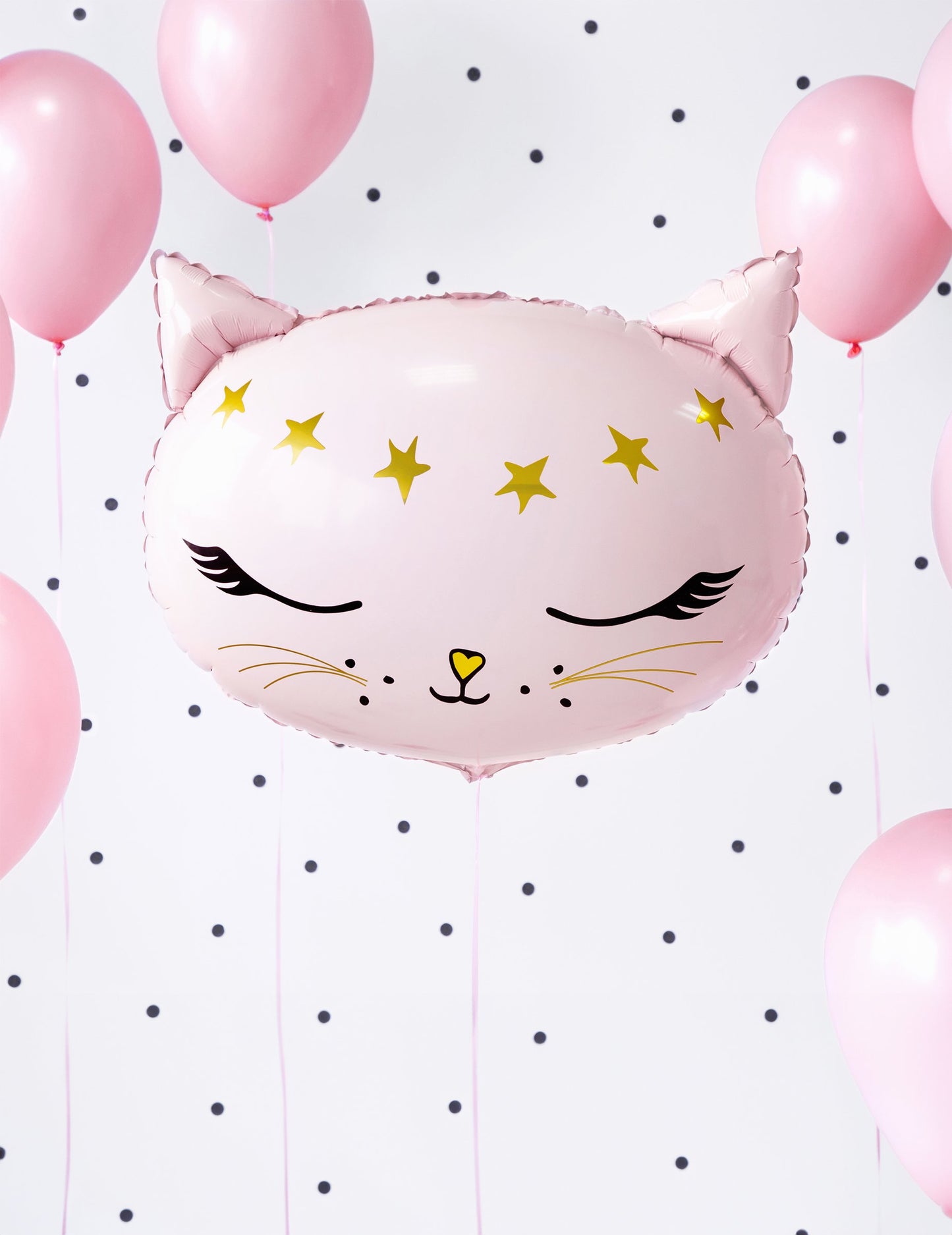 Aluminij Ballon Pink Cat 48 x 36 cm