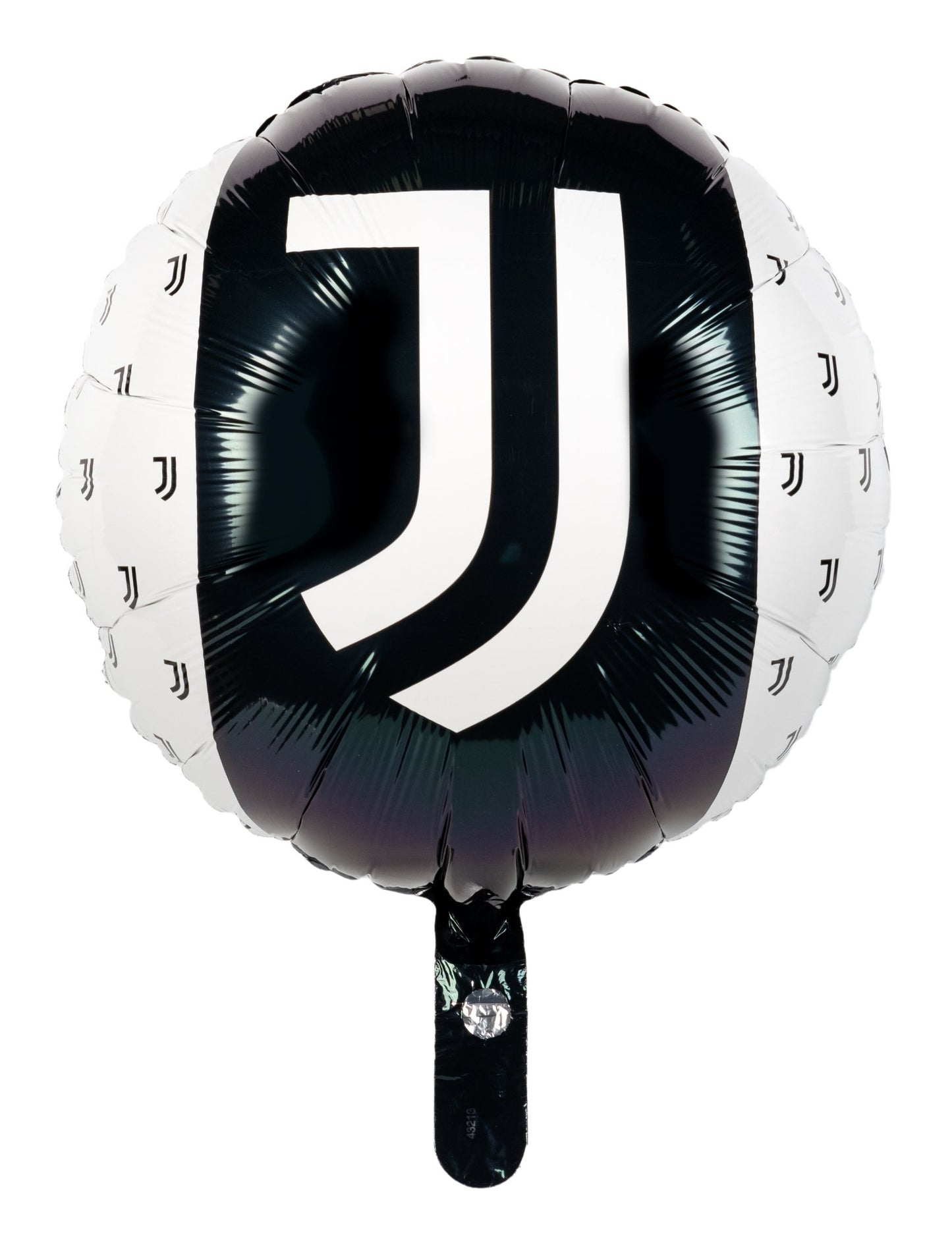 Crno -bijeli aluminijski balon Juventus 43 cm