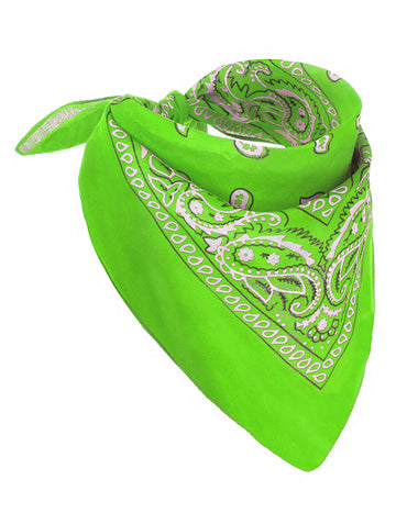 Odrasli fluorescentna zelena bandana