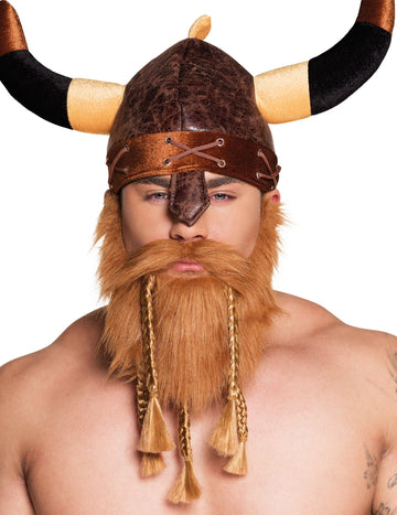 Viking brada s pletenicama za odrasle