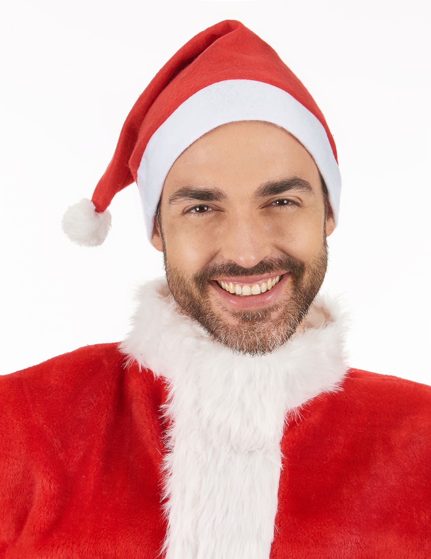 Odrasli Djed Mraz Claus poklopac