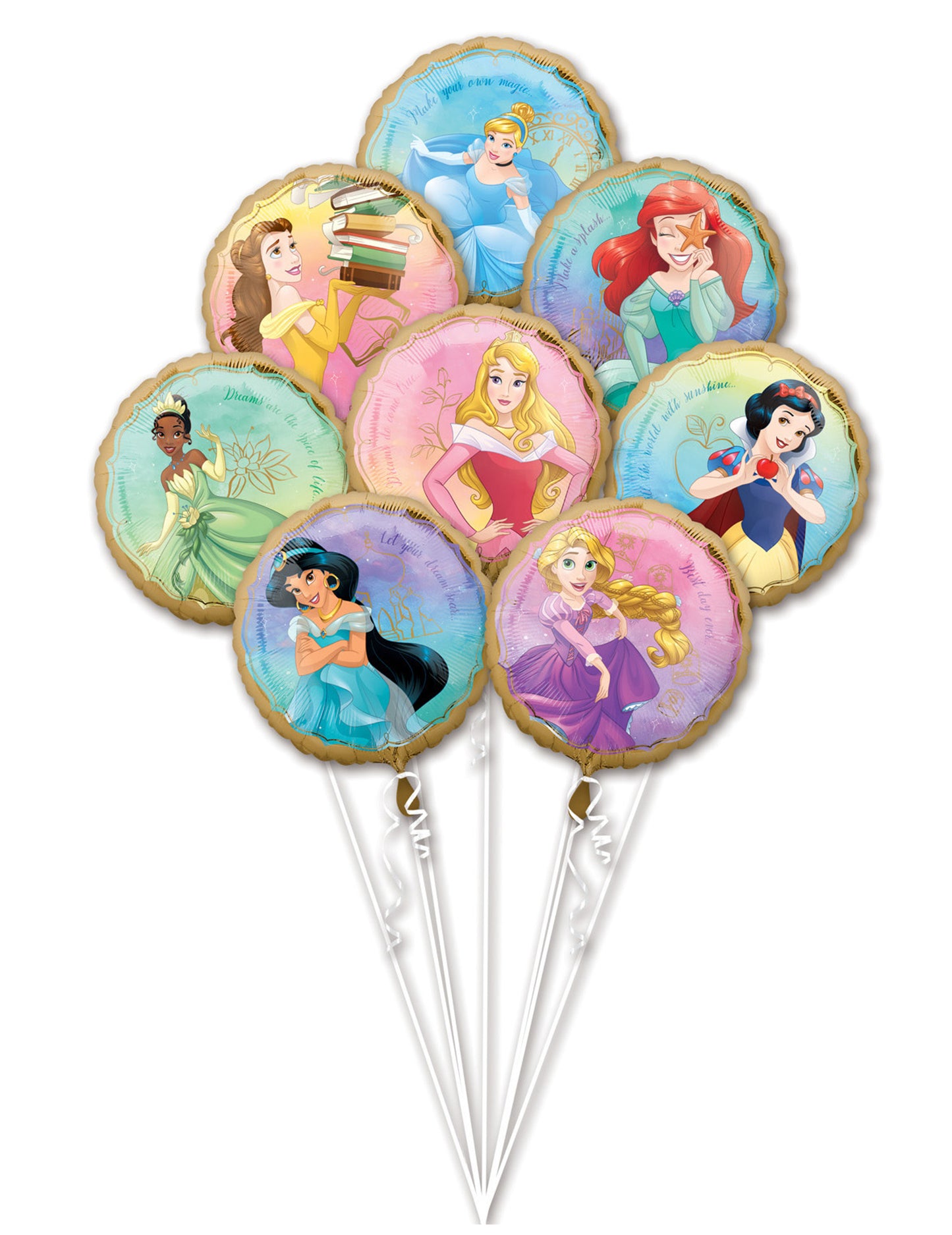 Buket 8 aluminijski baloni princeze disney