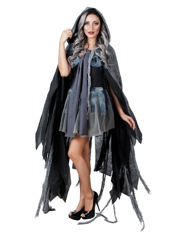 Dark Cape 150 cm Halloween odrasla osoba