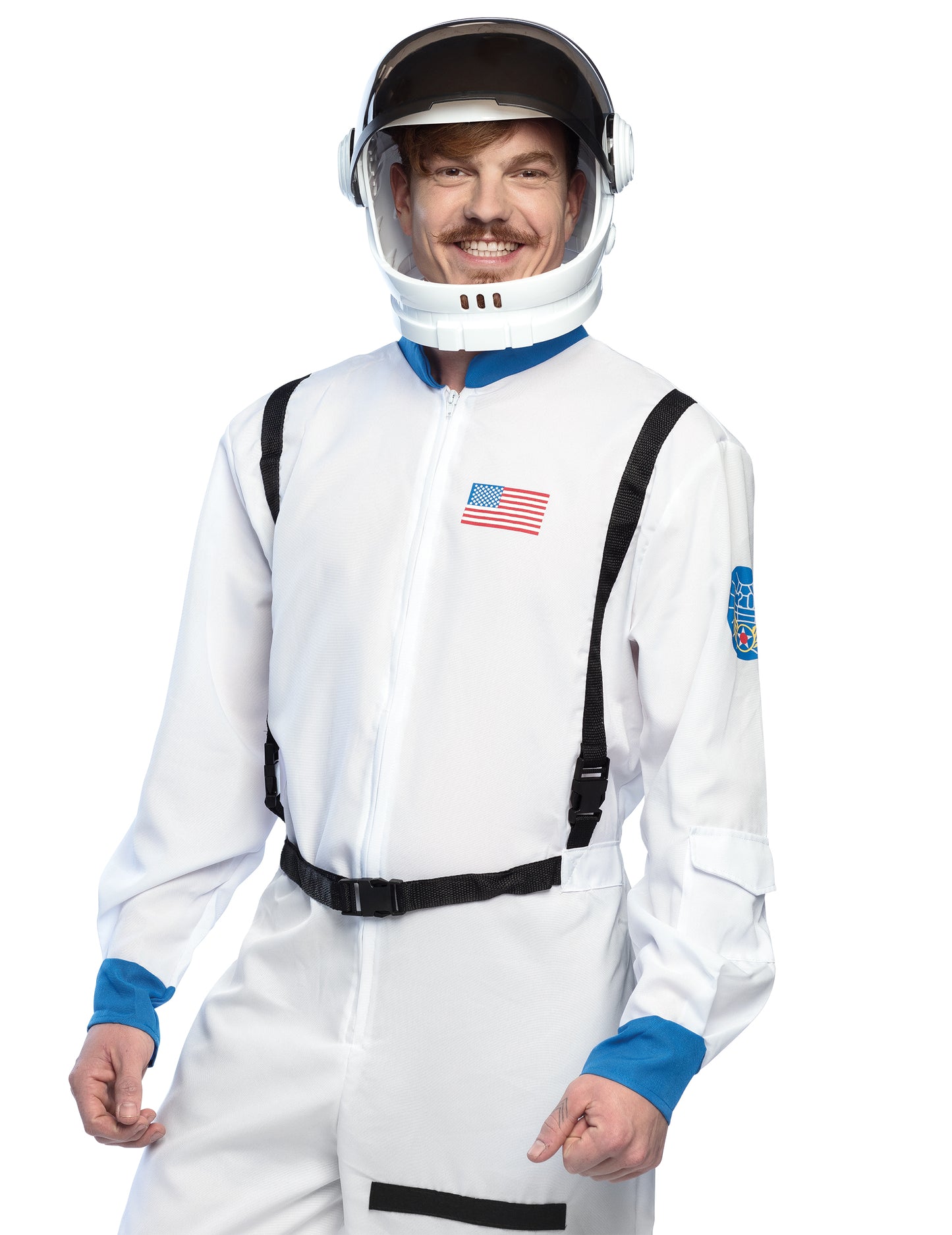 Kaciga za odrasle bijele astronaut