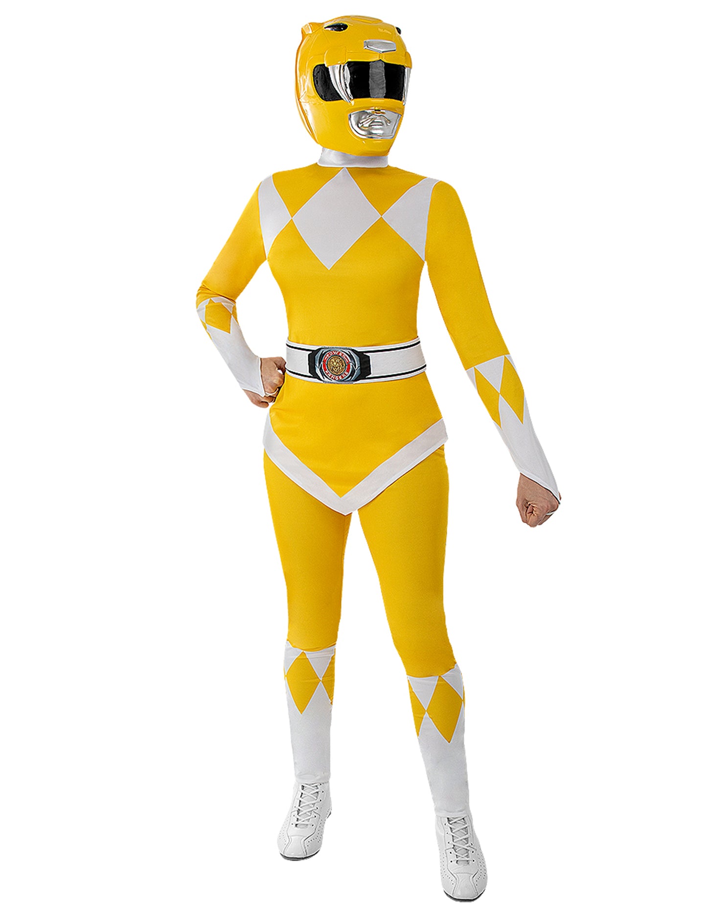 Žuta Power Ranger kaciga za odrasle