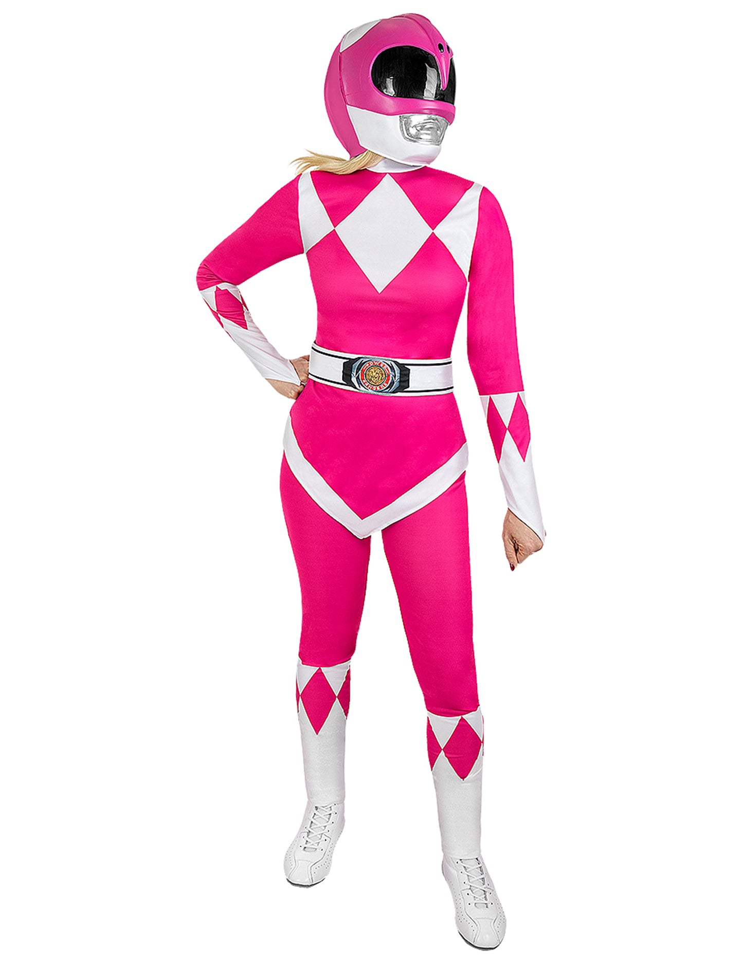 Ružičasta Power Ranger kaciga za odrasle