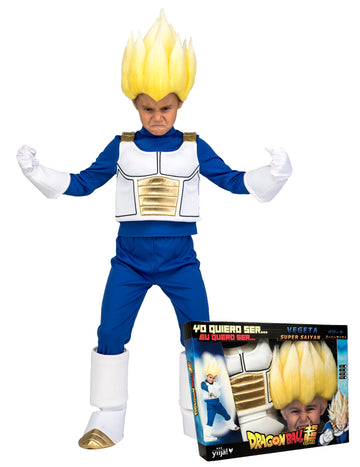 Super Saiyan Vegeta Dragon Ball Child Costime Set