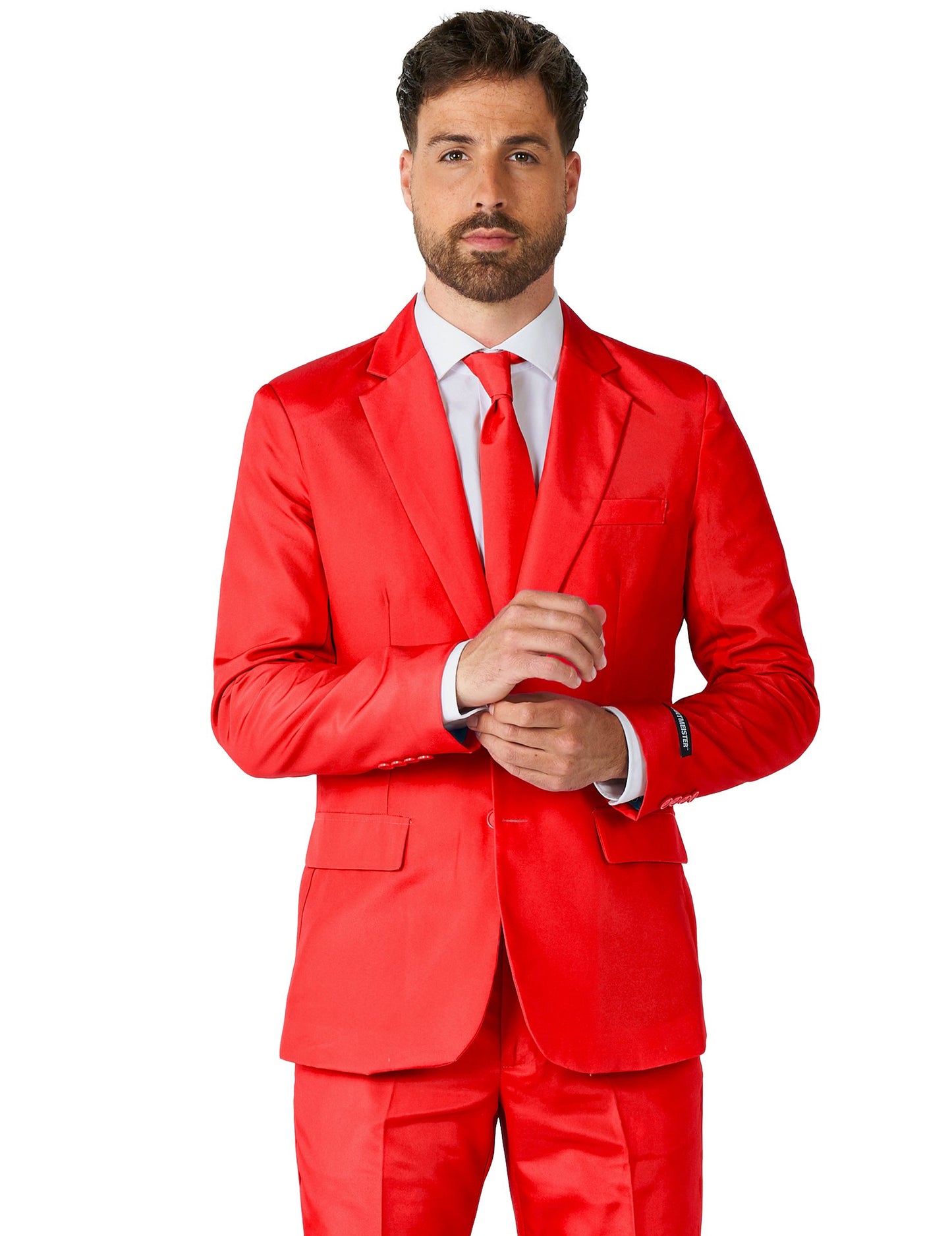 Kostim gospodin Solid Rouge Man Suitmemeister