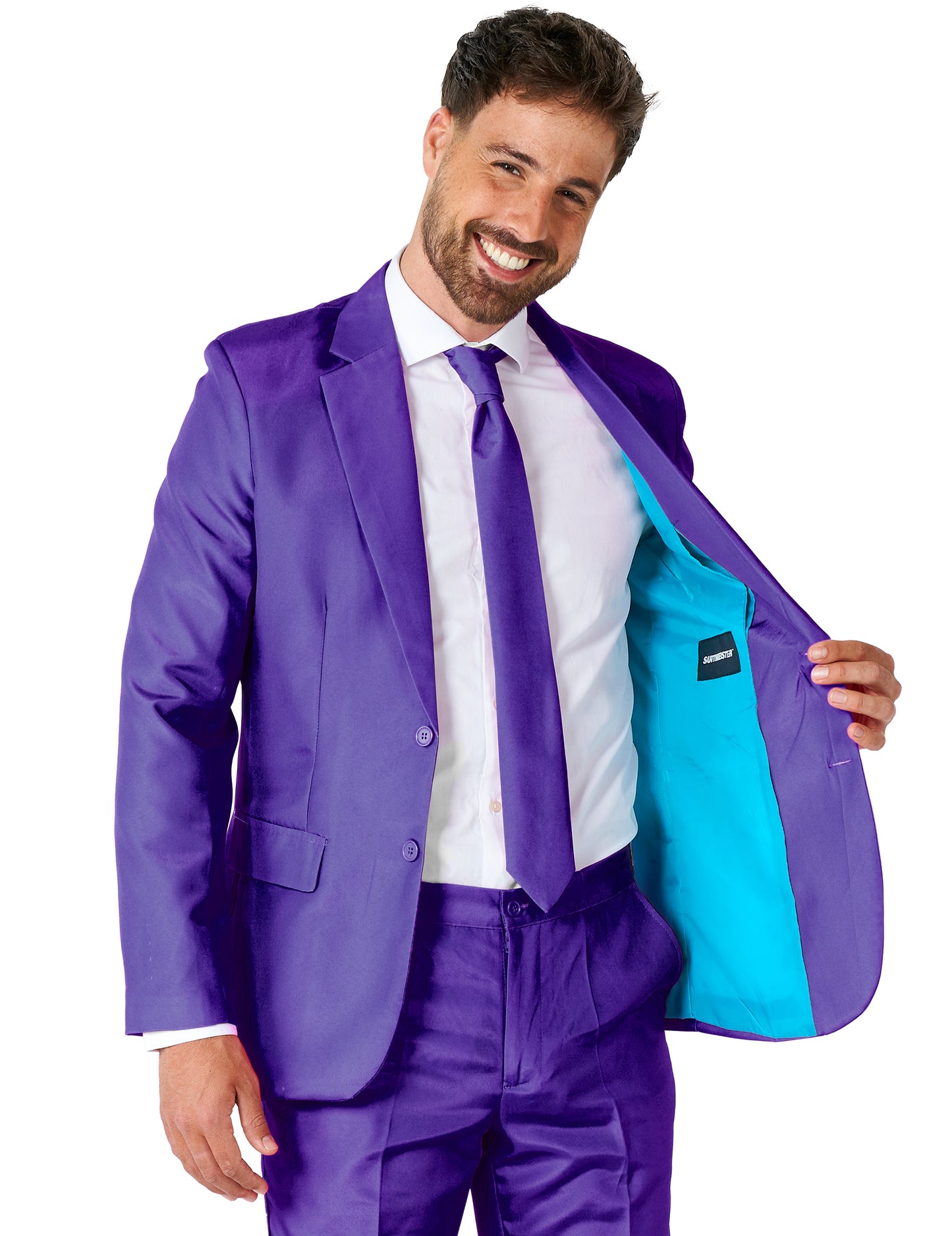 Kostim gospodin Solid Violet Man Suitmemeister