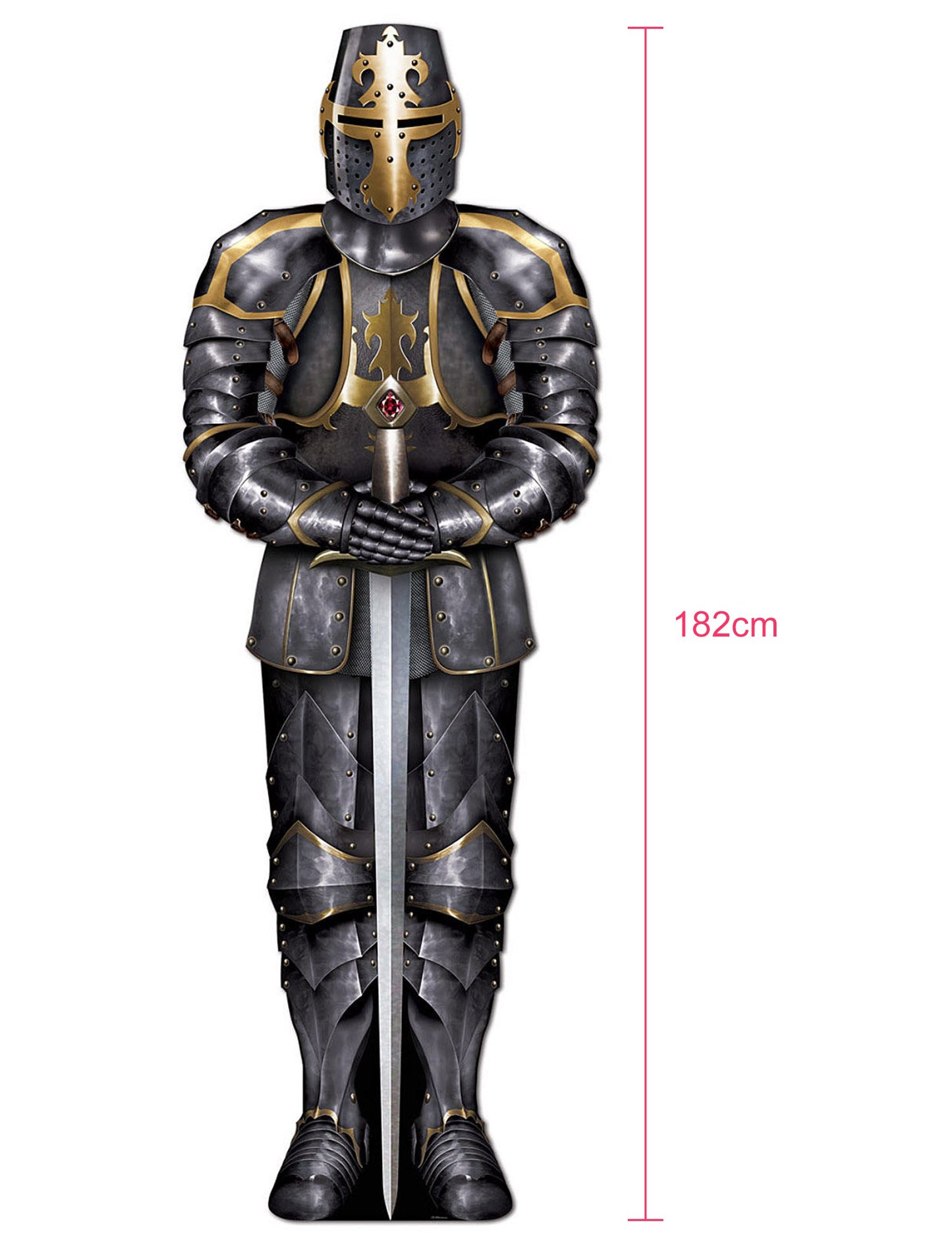 Knight ukras s oklopom 182 cm