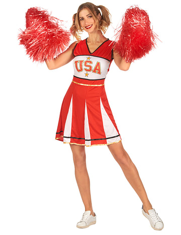 Pompom Girl USA Crvena žena kostim