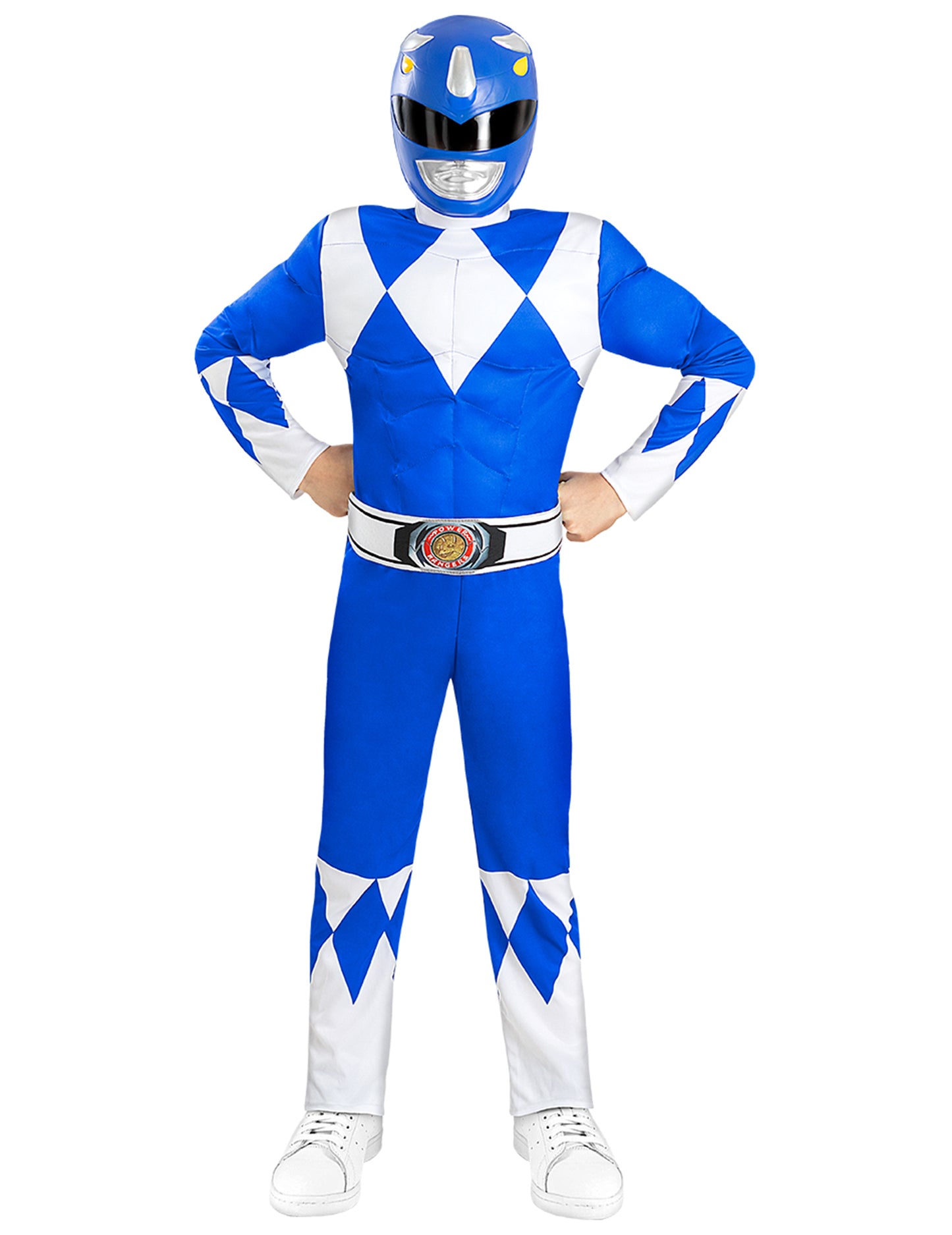 Mišićavi plavi kostim Power Ranger za djecu