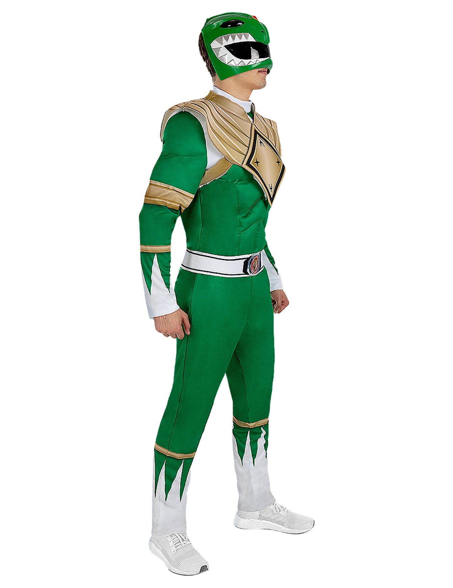 Odrasli zeleni kostim Power Ranger