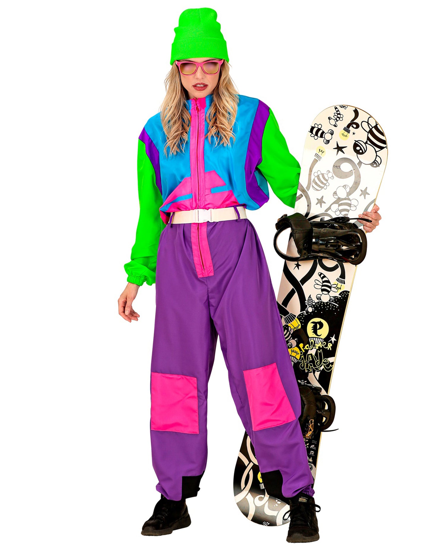 Kostim za odrasle fluorescentne snowboardera