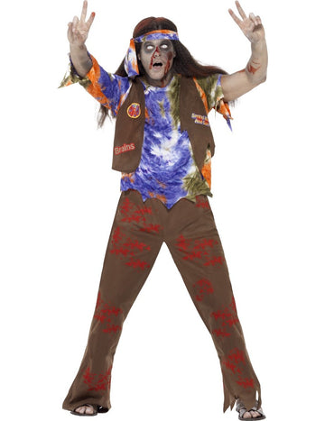 Hippie Halloween Hippie Zombie kostim