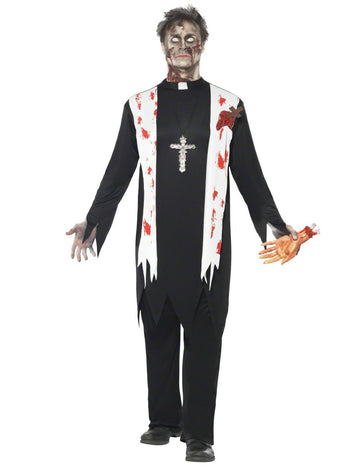 Halloween čovjek religiozni zombi prerušen