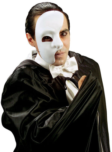 Halloween Halloween Half-Masque Adult Ghost