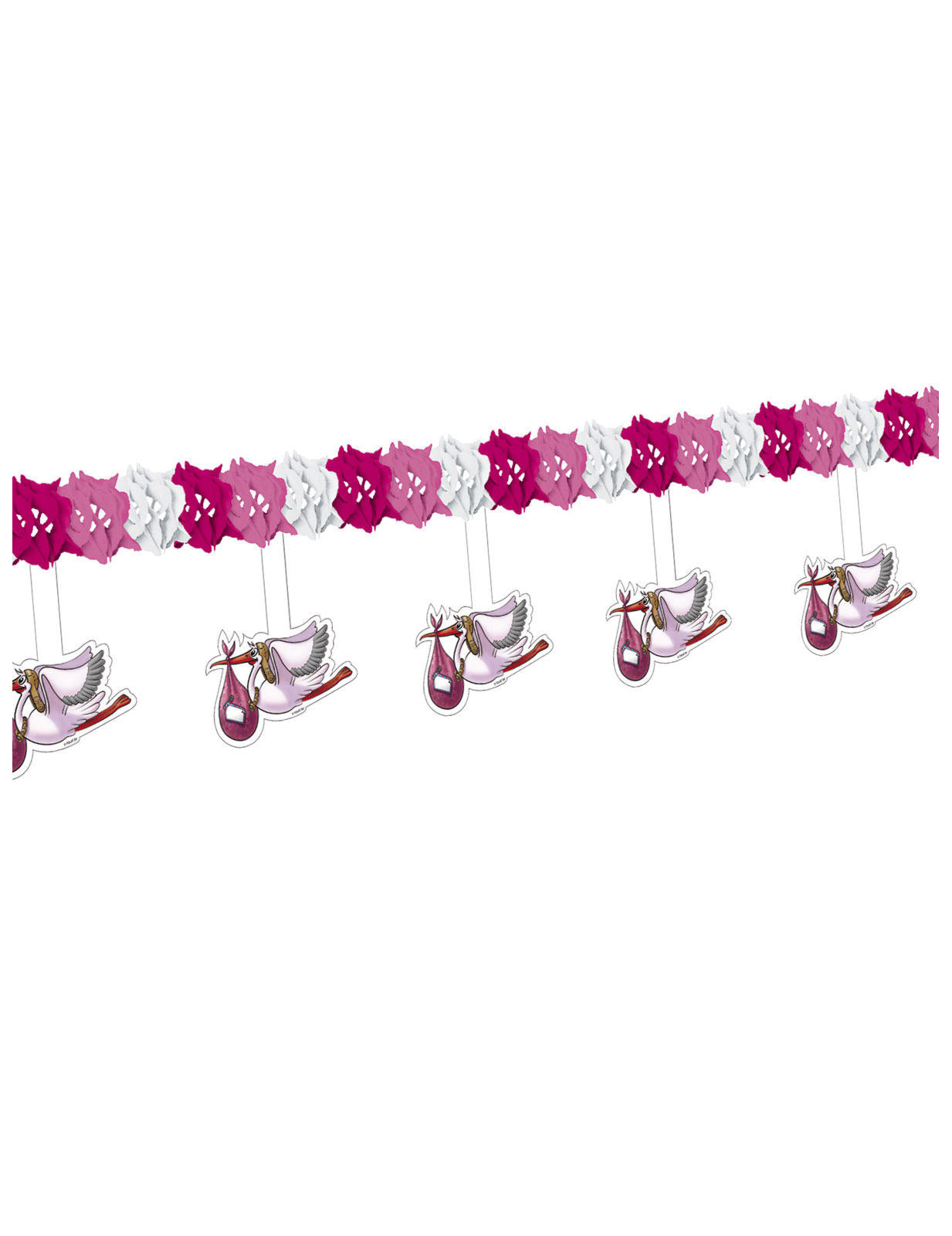 Cigones Garlands Decoration Birthday Festivals for Girls