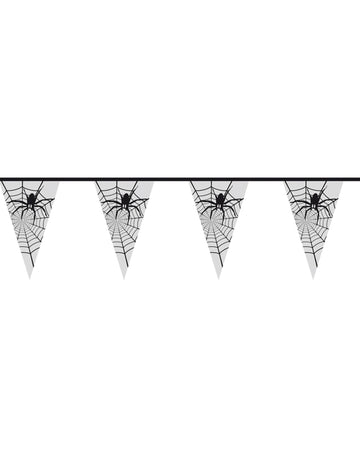 Halloween Transparent Spider Garland 6 m