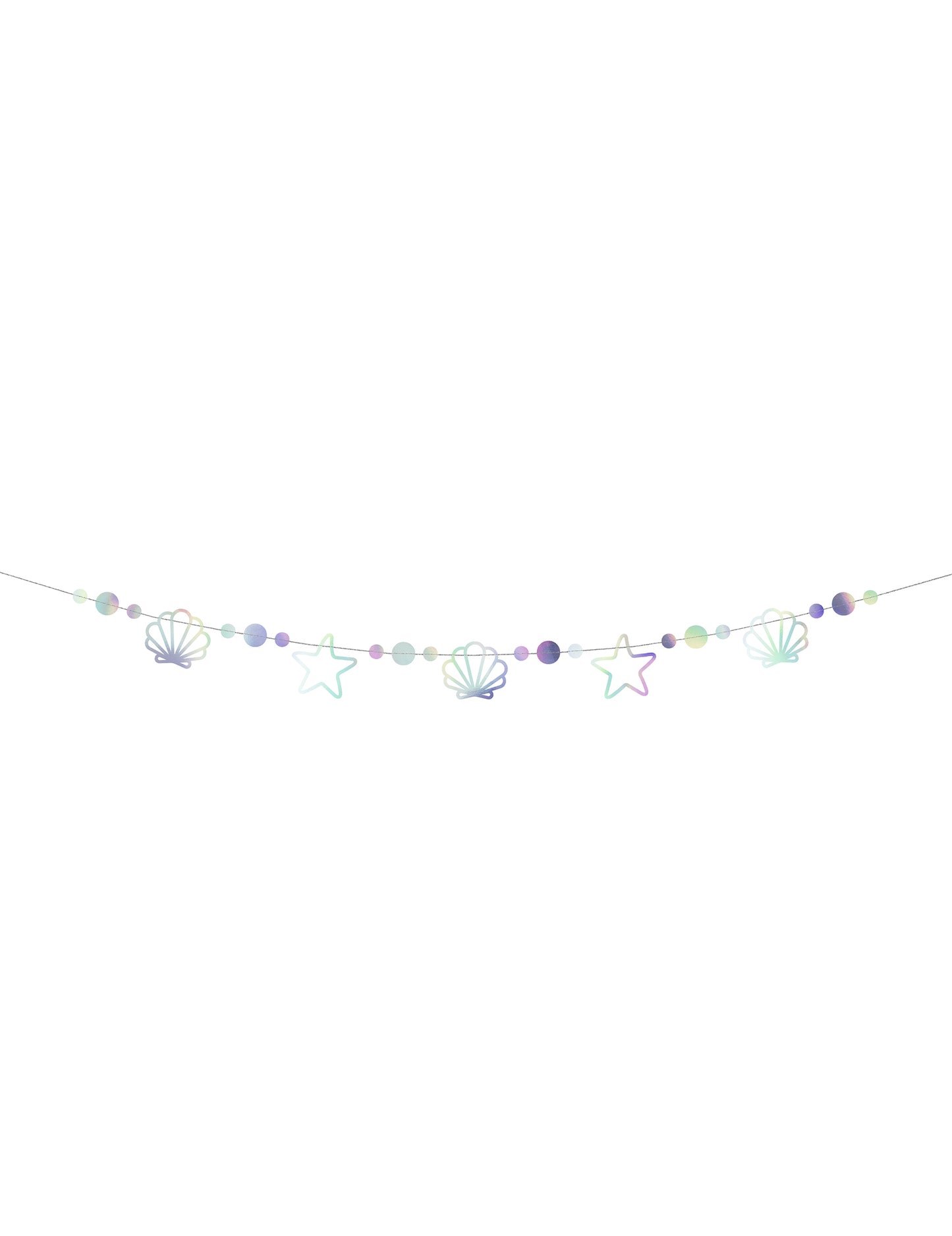 Holografski karton od sirena Garland 1,65 m