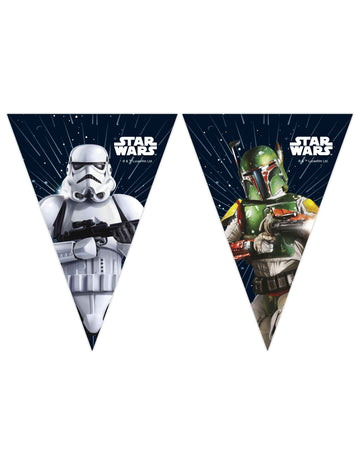 Star Wars Galaxy 2,3 m papirnate zastave