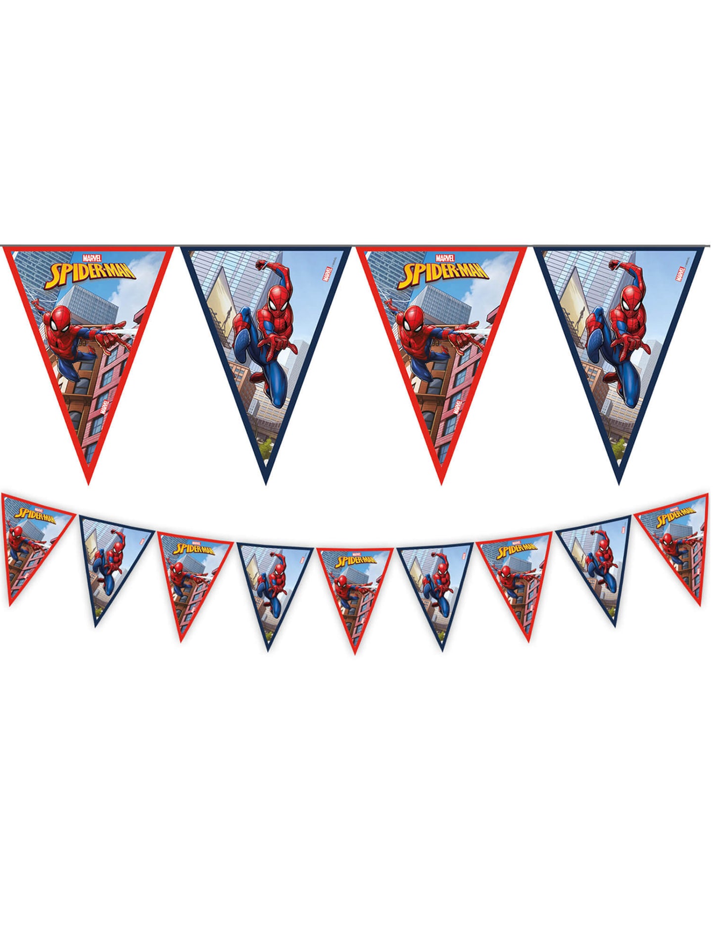 Spiderman Pennant Garland