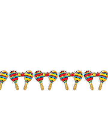 Meksiko Maracas Garland 3 metra