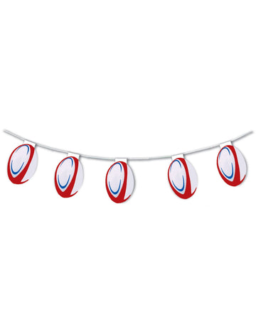 Cvjetni papir Garland Rugby kuglice 5m