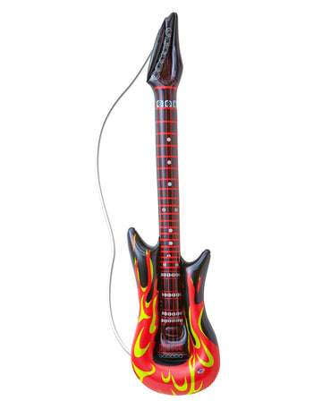 Rock gitara u napuhavanju plamena 105 cm