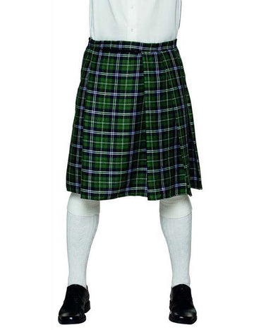 Zeleni škotski kilt čovjek