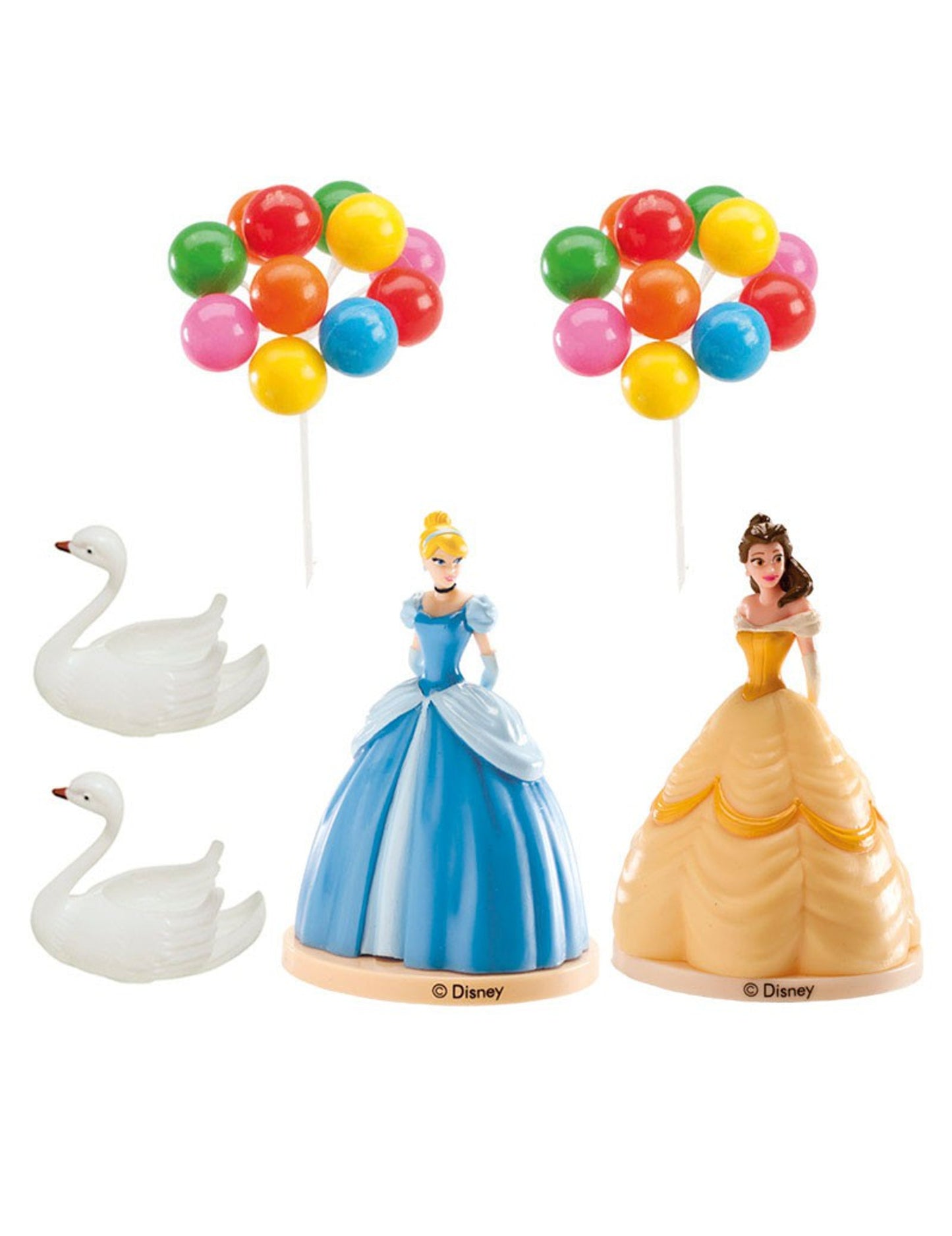 Disney Princess Cake Toppers Kit 8,5 cm