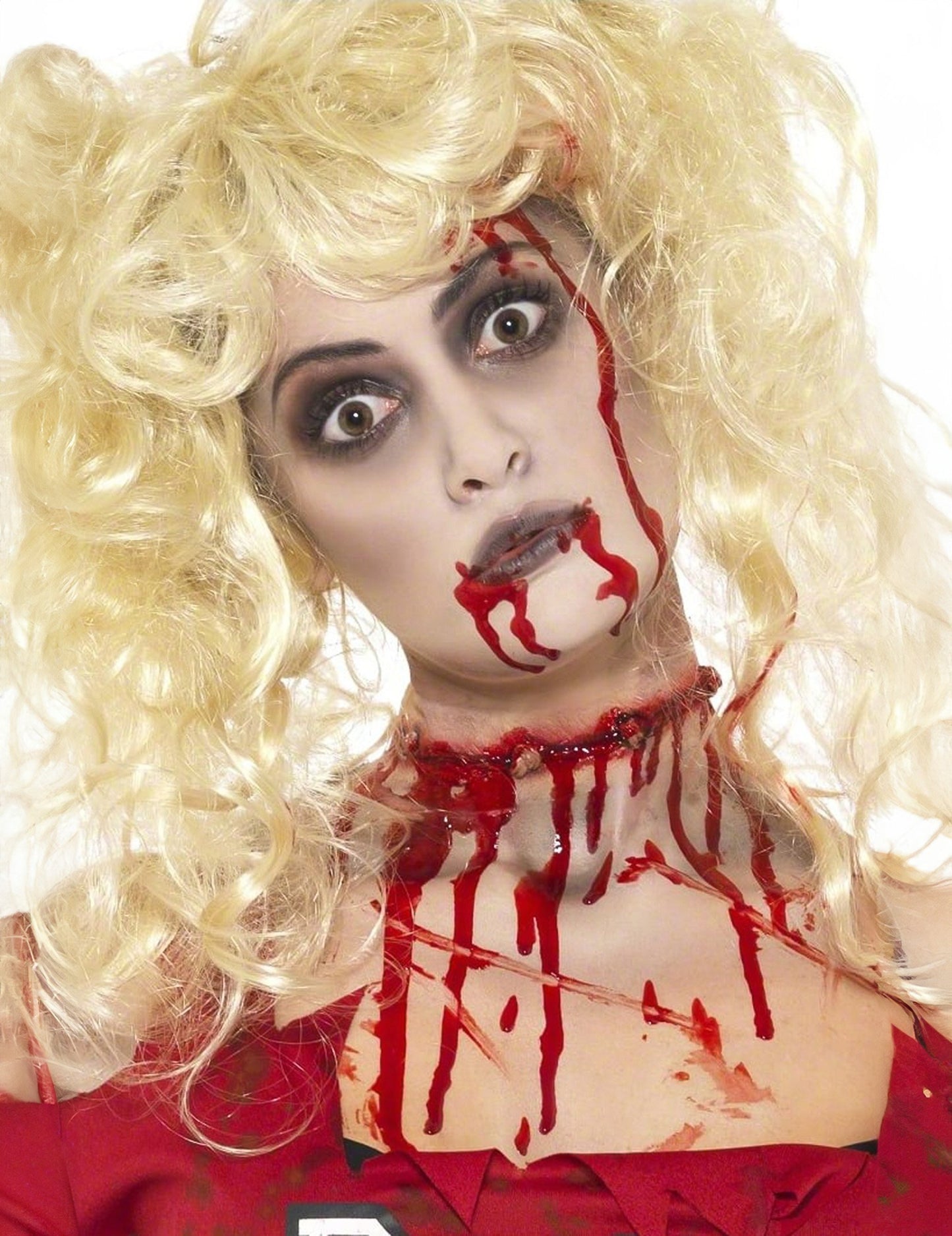 Halloween ženski zombi makeup komplet