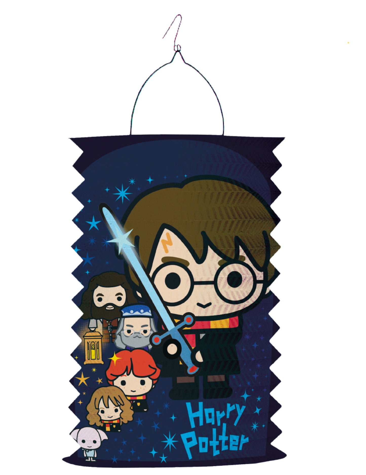 Kawaii Harry Potter papir papir lampina 28 cm