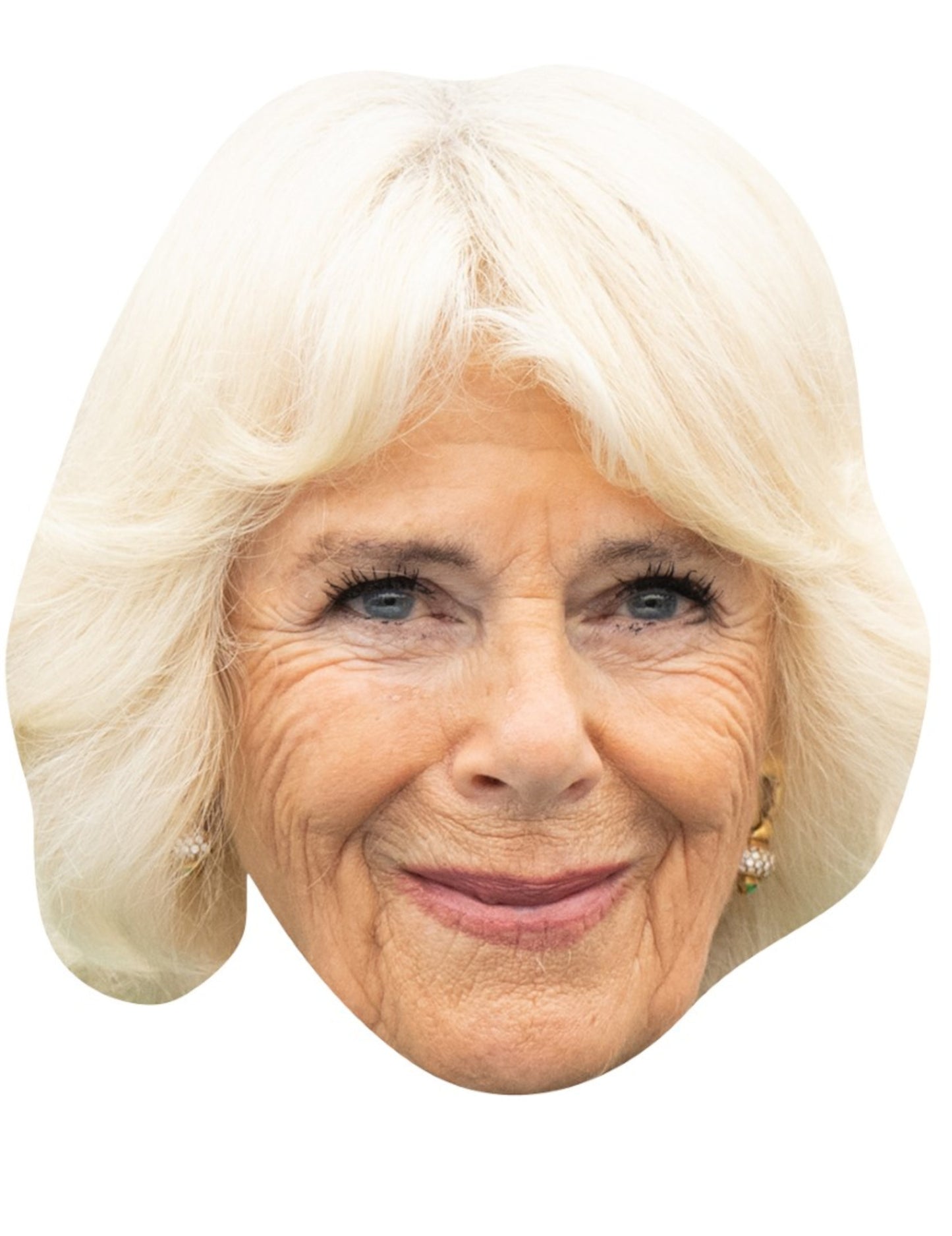 Reine Consort Camilla Cardboard maska