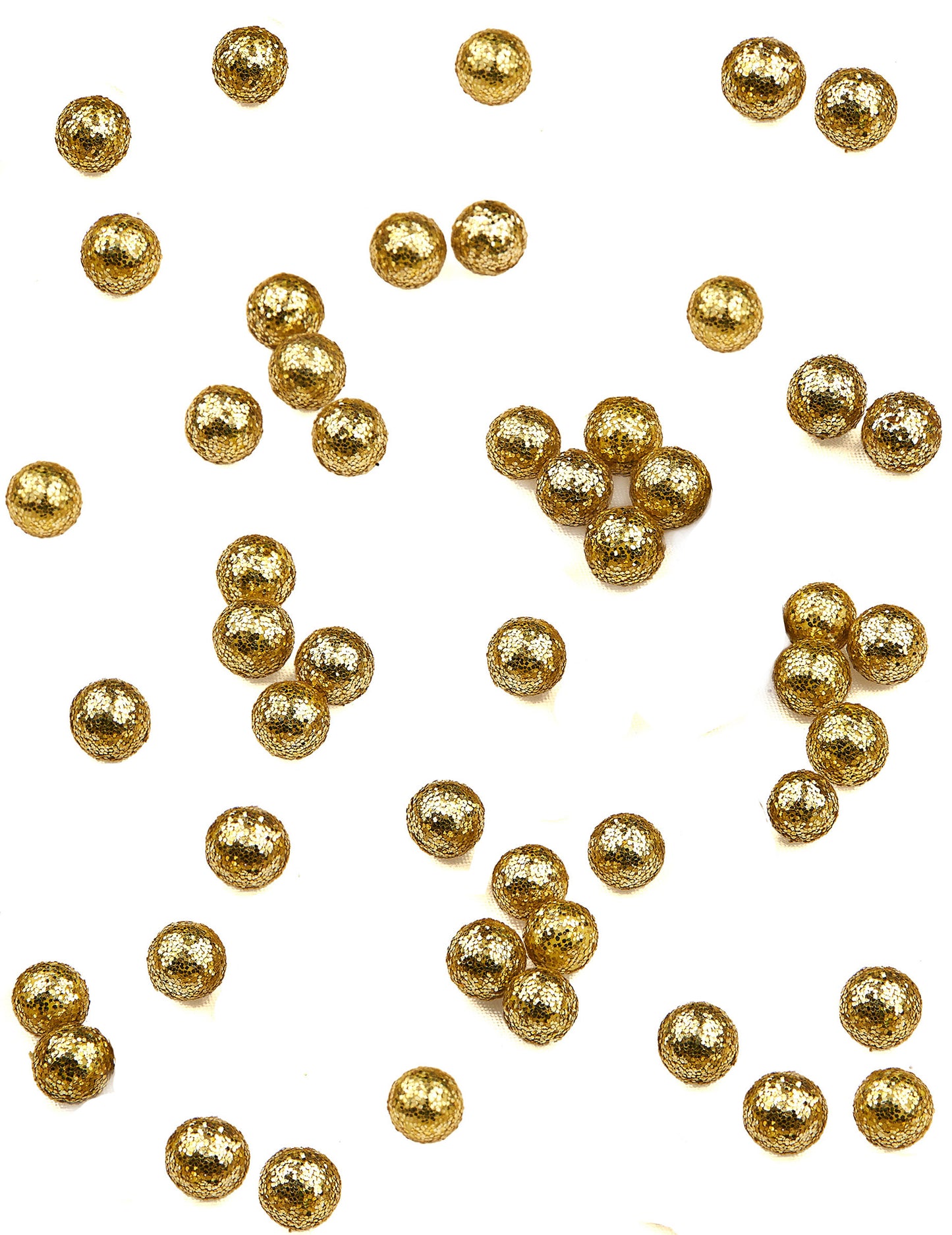 Mini Golden Glitter kuglice 8 mm 10 gr