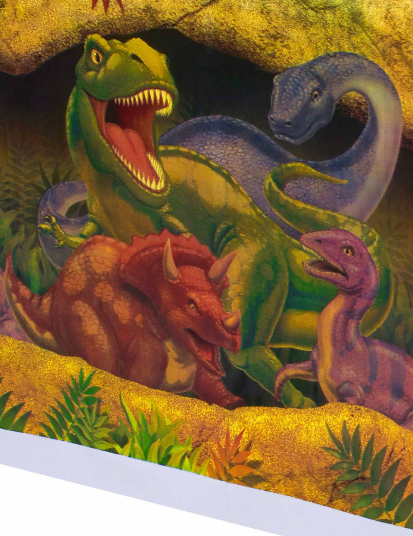 Dinosauri rođendan plastični stolnjak 137 x 274 cm